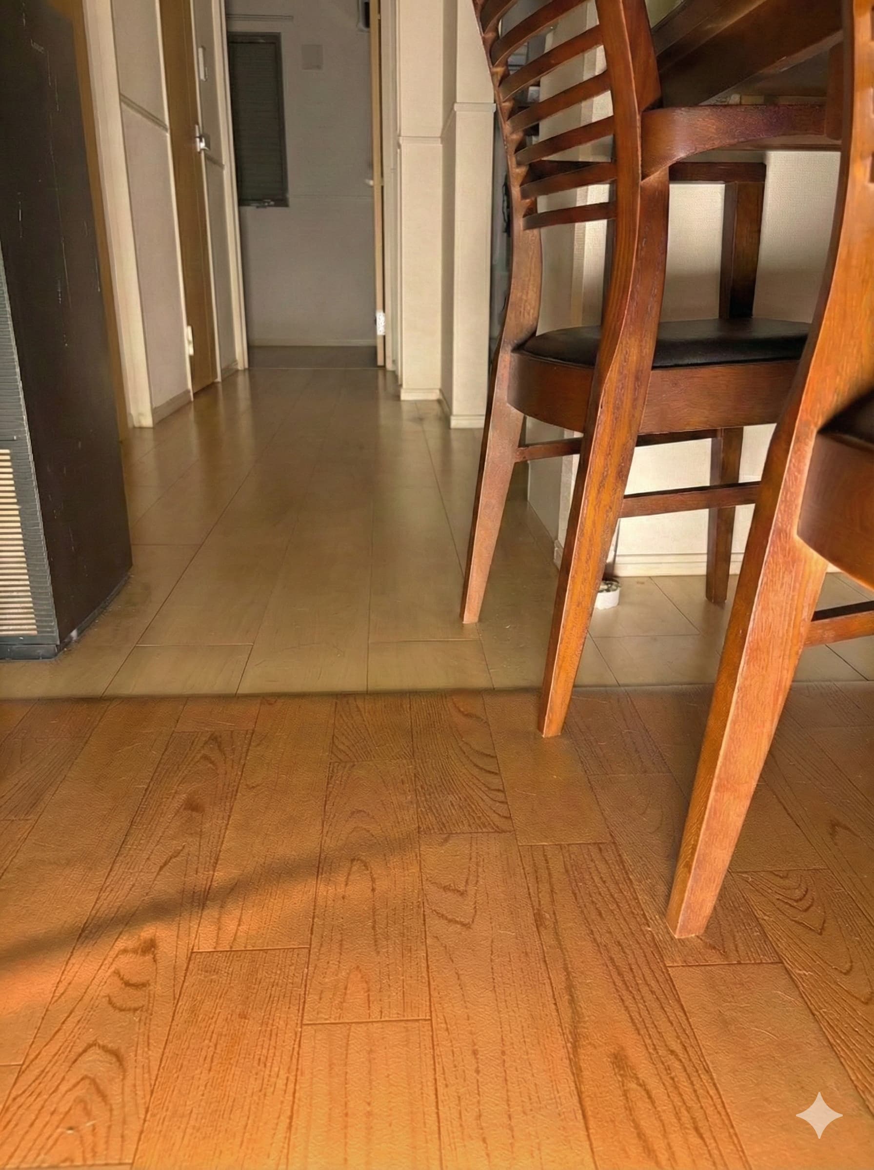 トトノエライトプレーン床に置いた場合の光量